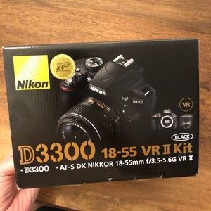 Nikon D3300 camera